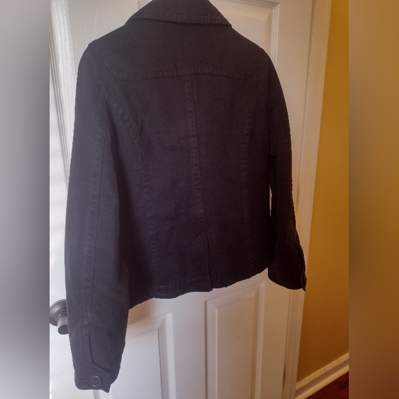 Massimo Black Jacket sz L - Picture 3 of 4